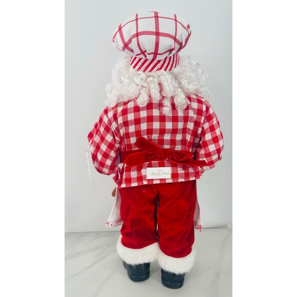 North Pole Trading Co Santa Claus Figurine, Chef Santa, Baker Santa, 2024 - Picture 2 of 8